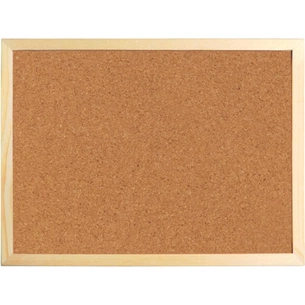 Офісна дошка Axent коркова, 60х90 см., дерев'яна рамка (9602-A) зображення 1