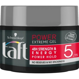 Гель для волосся Taft Power Extreme (фіксація 5) 250 мл (9000101265354) зображення 1