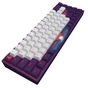 Клавіатура Dark Project Sunrise PBT RGB Mech G3MS Sapphire USB Violet/White (DPP68_GSH_SUNR_ANSI_UA) - зменшене зображення 4