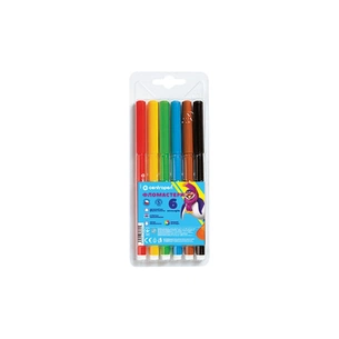 Фломастери Centropen 7550/06 COLOUR WORLD, 06 colors (7550/06 ТП) зображення 1