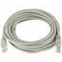 Патч-корд 3м, UTP, cat.6, CU, 24AWG, grey Kingda (KD-PAUT6300GY) - зменшене зображення 1