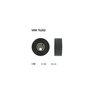 Ролик натягувача ременя SKF VKM 76202 зображення 1
