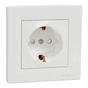 Розетка Schneider Electric ASFORA зі штор. біла (EPH2900221) - уменьшенное изображение 2