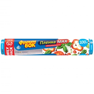 Плівка для продуктів Фрекен БОК MAX 100 м (4823071627152) зображення 1