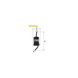Фільтр паливний Wixfiltron WF8080 зображення 1