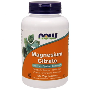 Мінерали Now Foods Цитрат Магнію, Magnesium Citrate, 120 капсул (NOW-01294) зображення 1