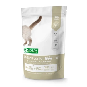 Сухий корм для кішок Nature's Protection Sterilised Junior Poultry with krill 400 г (NPS45772) зображення 1