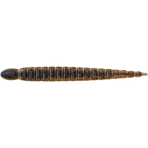 Силікон рибальський Keitech Custom Leech 3" (10 шт/упак) ц:111 cinnamonpp./blueneon (1551.06.42) зображення 1