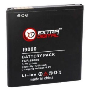 Акумуляторна батарея Extradigital Samsung GT-i9000 Galaxy S (1200 mAh) (BMS1129) зображення 1