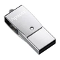 USB флеш накопичувач Apacer 16GB AH750 Silver USB 3.1 OTG (AP16GAH750S-1) - зменшене зображення 3
