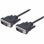 Кабель мультимедійний DVI to DVI 24+1pin, 1.8m Pro black REAL-EL (EL123500038) - зменшене зображення 1