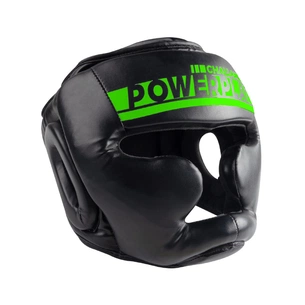 Боксерський шолом PowerPlay 3048 Чорно-Зелений S (PP_3048_S_Bl/Green) зображення 1