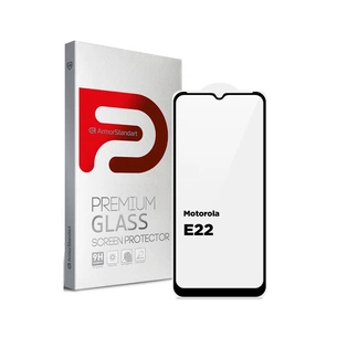 Скло захисне Armorstandart Full Glue Motorola E22 Black (ARM65551) зображення 1