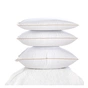 Подушка MirSon пухова Hand Made De Luxe White 903 низька 70x70 (2200000555809) - зменшене зображення 5