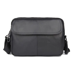 Сумка Vintage З натуральної шкіри зерниста Чорна (14548) зображення 1