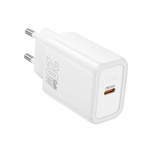 Зарядний пристрій HOCO N60 Gentle USB-C PD20W White (6942007644181) зображення 1
