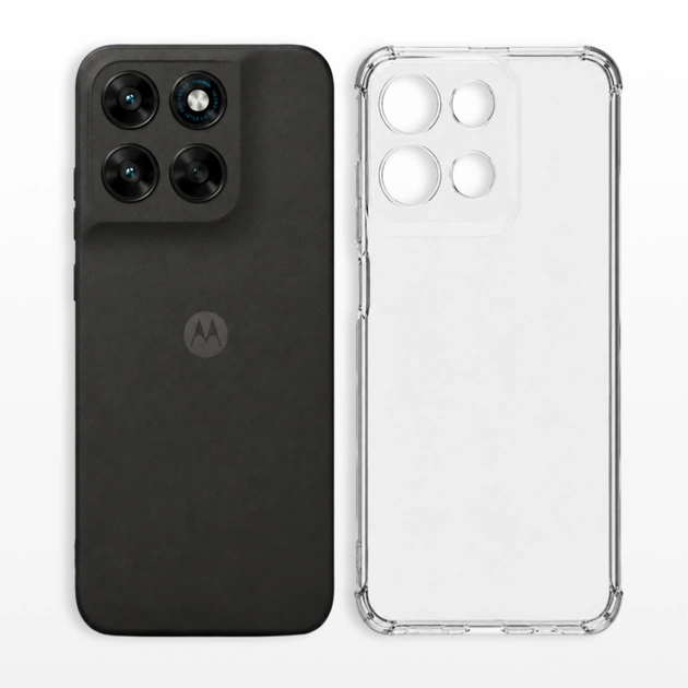 Чохол до мобільного телефона BeCover Anti-Shock Motorola Moto G77 Transparent (715700) - зображення 1