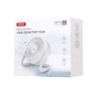 Вентилятор XO Air/fan accum XO 5 Вт MF92 white (MF92.white) - зменшене зображення 2