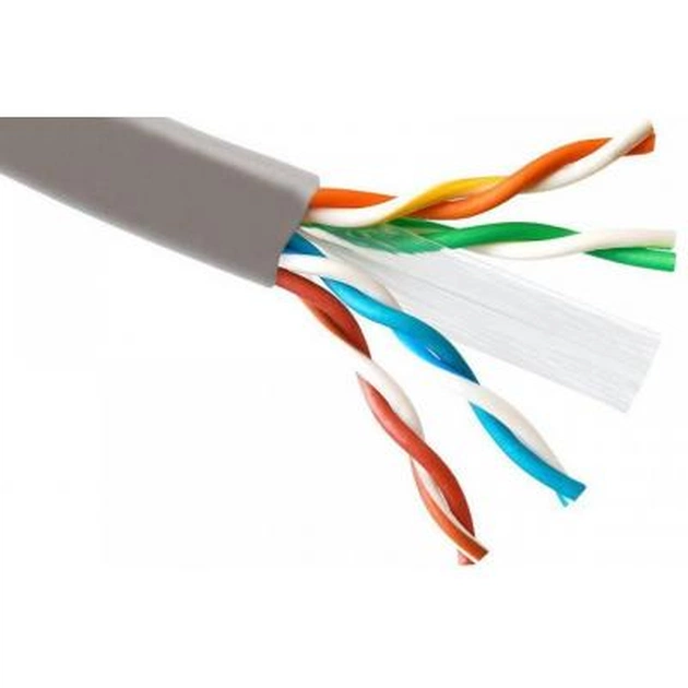 Кабель мережевий Atcom UTP 305м cat.6, CCA, 0,51мм, 1Gb/s (16382) - зображення 1