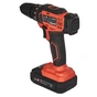 Шуруповерт Vitals Master, AU 1825 Kit SmartLine+, 18V, АКБ 1x2Ah, 25Нм, 400·1500об/хв, кейс, 1.2кг (184442) - зменшене зображення 5