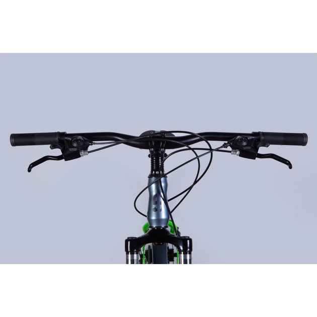 Велосипед Space 29" MARS DD FR рама-16" ST 2026 зелено-сріблястий (OPS-SP-29-152) - picture 6