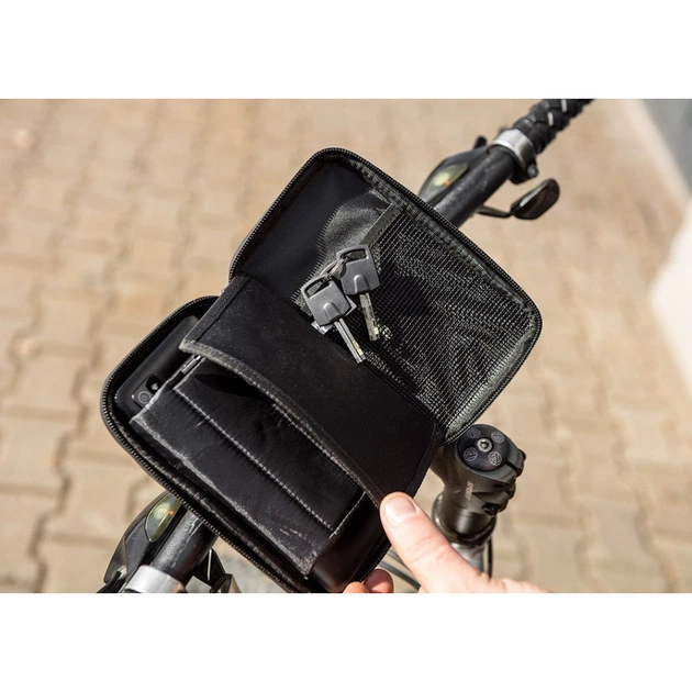 Велосумка на кермо Neo Tools з тримачем для смартфона до 6" Black (91-001) - picture 9