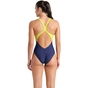 Купальник Arena Breath Swimsuit V Back Lb 008330-760 чорний, жовтий, зелений, синій 40 (3468337422051) - уменьшенное изображение 2