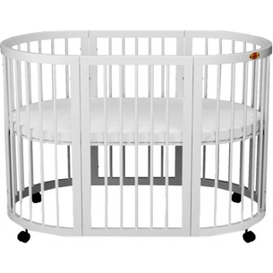 Ліжечко Ingvart SMART BED ROUND білий (1729003) зображення 1