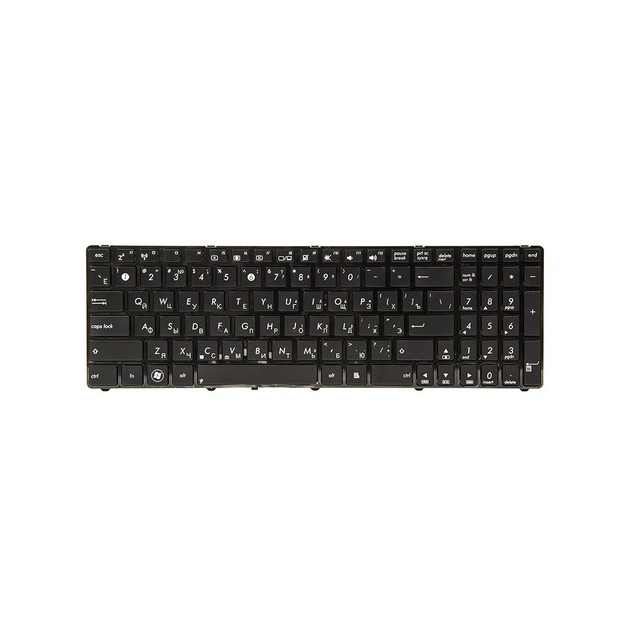 Клавіатура ноутбука PowerPlant ASUS K50, K50A, K50I чорна (KB311286) - picture 1