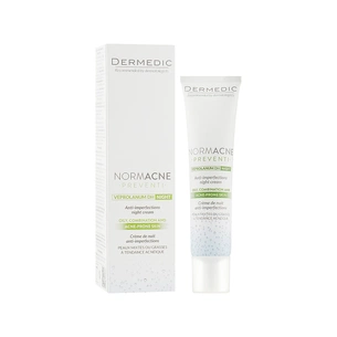 Крем для обличчя Dermedic Normacne Нічний Проти недосконалостей шкіри 40 мл (5901643175627) зображення 1