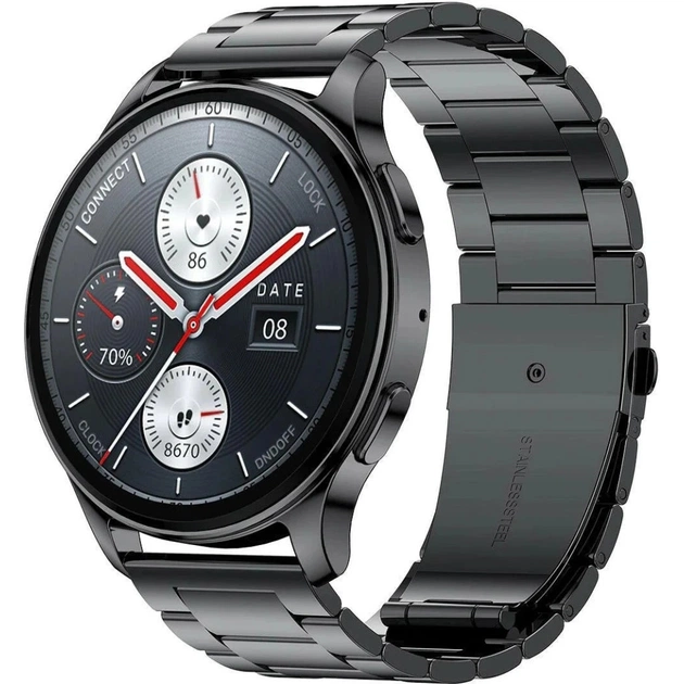 Смарт-годинник Amazfit Pop 3R Metal Black (1051346) - изображение 1