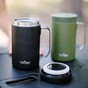 Термокружка Tribe Adventure Mug 450 мл black (T-FA-0032-black) - зменшене зображення 6