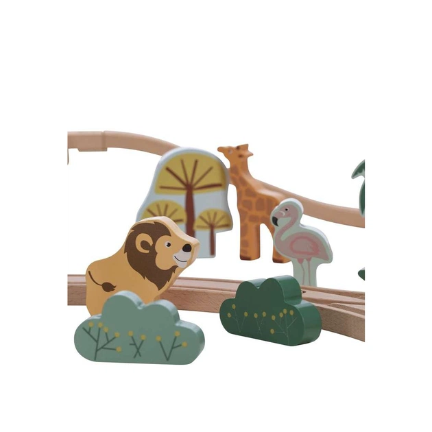 Залізниця FreeON дерев`яна з вагонами (80630) - picture 5