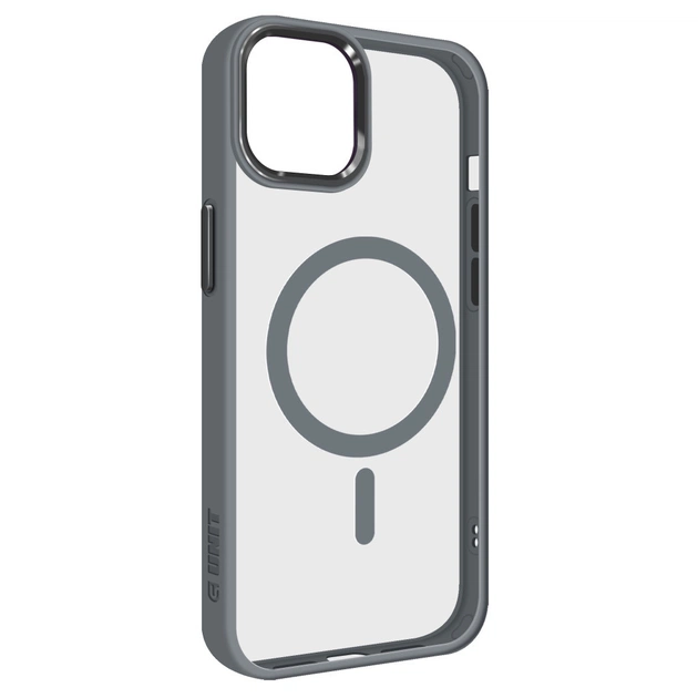 Чохол до мобільного телефона Armorstandart Unit MagSafe Apple iPhone 12/12 Pro Grey (ARM75224) - зображення 1