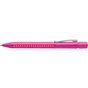 Ручка шариковая Faber-Castell автоматическая Grip 2010, корпус розовый, стержень синий М (0.7 мм) (26543) - уменьшенное изображение 2