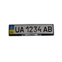 Рамка номерного знака CarLife пластик з об'ємними літерами Mitsubishi (2шт) (24-012) - уменьшенное изображение 1