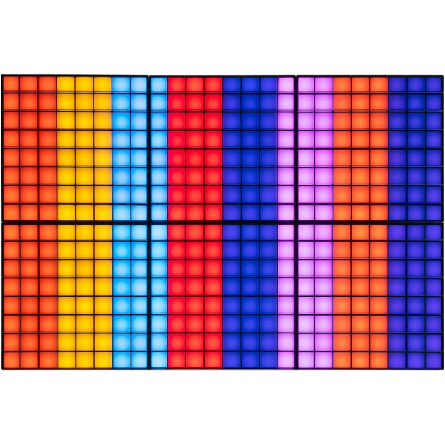 Гірлянда Twinkly Панель Smart LED Squares 1+5 RGB, Gen II, IP20, 16x16см, білий (TWQ064STW-07-BEU) - picture 7