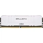 Модуль пам'яті для комп'ютера DDR4 8GB 2666 MHz Ballistix White Micron (BL8G26C16U4W) - зменшене зображення 1
