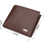 Портмоне Canpellini З натуральної шкіри Коричневе (21775) - зменшене зображення 3