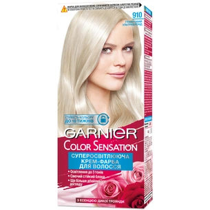 Фарба для волосся Garnier Color Sensation 910 Графітовий-ультраблонд 110 мл (3600541929845) зображення 1