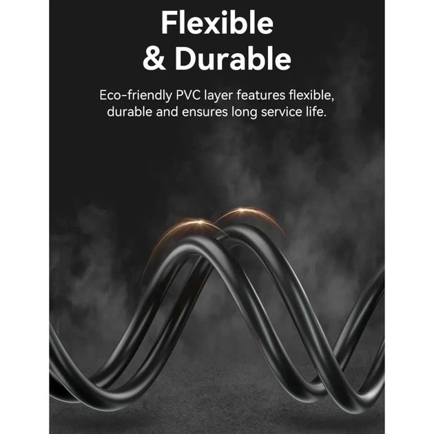 Кабель мультимедійний HDMI M to HDMI micro M 1.0m 4K black Vention (AGIBF) - зображення 5