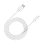 Дата кабель USB 2.0 AM to Lightning 1.0m MFI white Canyon (CNS-MFIC12W) - зменшене зображення 1