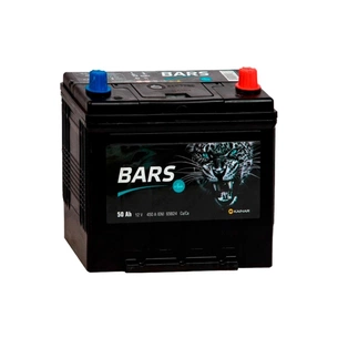 Акумулятор автомобільний Bars 50Ah ASIA Ев (-/+) (450EN) зображення 1