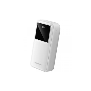 Батарея універсальна Vention 30000mAh 22.5W 3A, PD, QC/3.0, LED Display, White (FHMW0) зображення 1