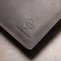 Портмоне Grande Pelle Шкіряне Коричневе (11553) - зменшене зображення 9