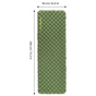 Туристичний килимок Naturehike CNK2450WS014 186х58х8 см зелений (6976023926808) - уменьшенное изображение 4