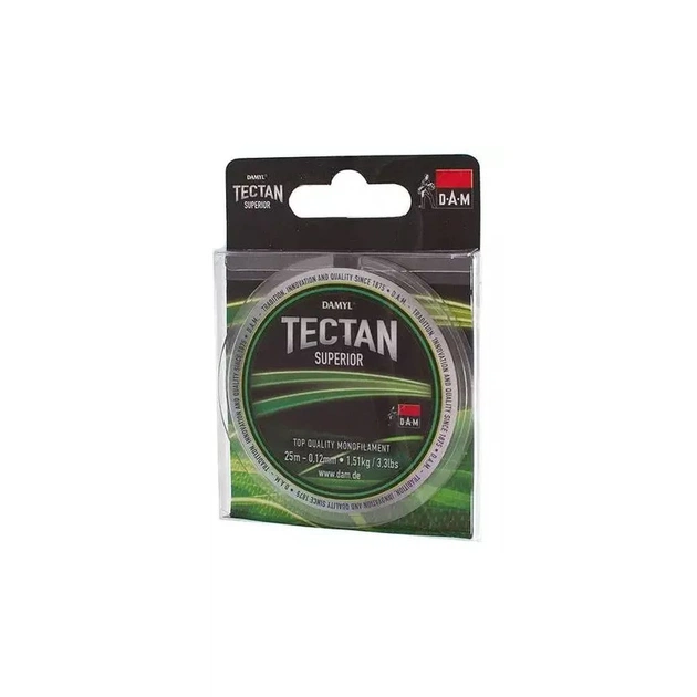 Волосінь DAM Tectan Superior 25 м 0.28 мм 2.0 кг Light Green (3241028) - зображення 1