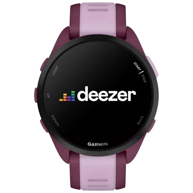 Смарт-годинник Garmin Forerunner 165 Music, GPS, WiFi, Berry/Lilac, GPS (010-02863-33) - picture 10