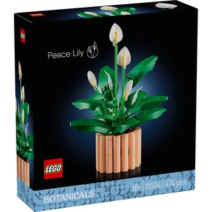 Конструктор LEGO Botanicals Спатифілум (11504) зображення 1