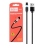 Дата кабель USB 2.0 AM to Lightning magnetic black Denmen (DN-D09L-BK) - уменьшенное изображение 2